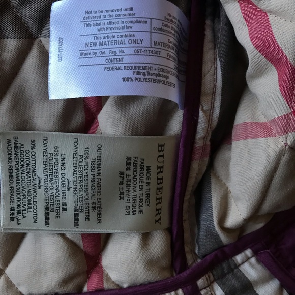 Burberry Quilted Peplum Jacket - Picture 8 of 12